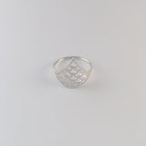 Bague Vague Seigaiha, argent sterling,  inspiration Japon