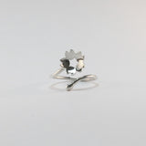 Bague Sakura, fleurs de cerisier, argent sterling, bijou d'inspiration Japonaise.